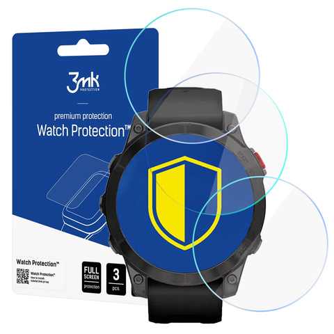 Ochranná fólia na displej x3 3mk Watch Protection pre Garmin Epix 2