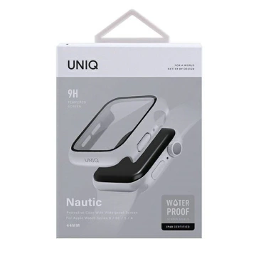 Захисний чохол UNIQ Nautic для Apple Watch Series 4/5/6/SE 44 мм білий/білий