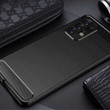 Etui Alogy Rugged Armor obudowa TPU do Samsung Galaxy A73 / A73 5G Carbon Black