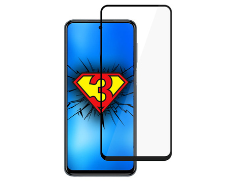 3mk HardGlass Max Lite tempered glass for Xiaomi Redmi Note 10 Pro Black