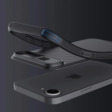 Ochranný kryt Nillkin CamShield Pro MagSafe pro iPhone 16e, černý