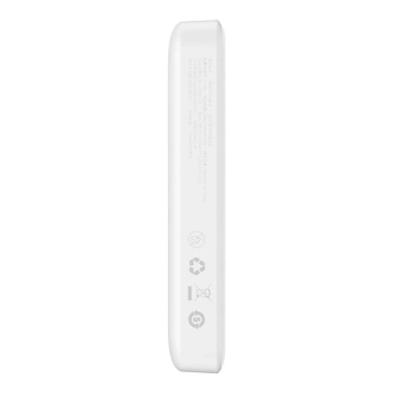 Baseus Magnetic Mini Powerbank 10000mAh 20W (білий)