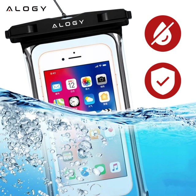 Водонепроникний корпус Alogy водонепроникний універсальний IPX8 до 6.5 Black