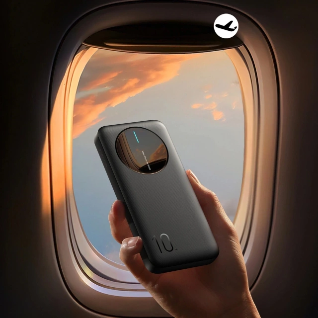 Powerbanka Joyroom 10000mAh 12W 3 USB porty s rýchlym nabíjaním, čierna