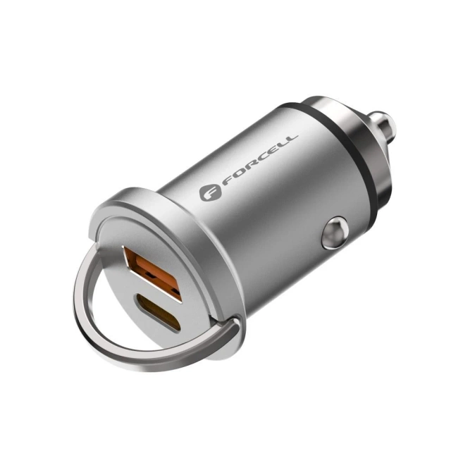 Forcell F-Energy Mini 20W Car Charger USB-C USB-A