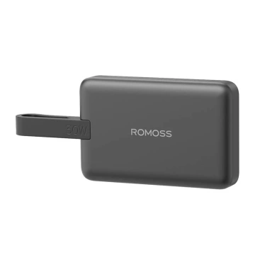 Powerbank Romoss WMS10 10000mAh 30W, czarny – Ładowanie magnetyczne i szybkie ładowanie