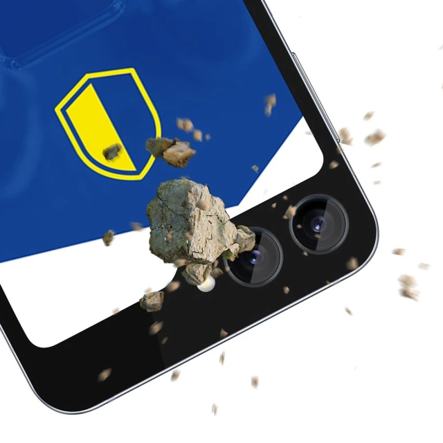 Camera cover for Samsung Galaxy Z Flip 5 - 3mk Lens Protection Pro Black