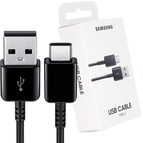 Original Samsung EP-DG930IBEGWW USB to USB Type-C Cable Black