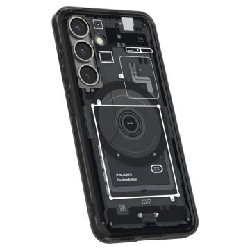 Kryt Spigen Ultra Hybrid pre Samsung Galaxy S25, čierny, MagSafe
