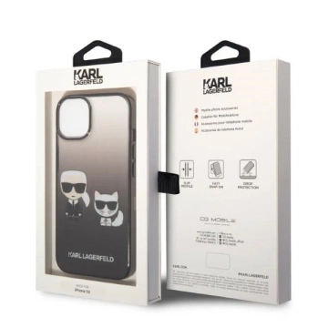 Etui Karl Lagerfeld KLHCP14STGKCK do Apple iPhone 14 6,1" pevné puzdro Gradient Ikonik Karl