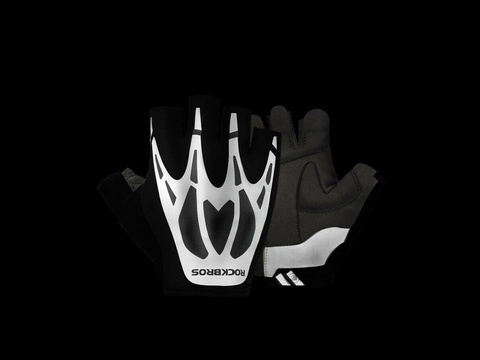 Cycling gloves for fingerless bike XL RockBros S227BK-XL