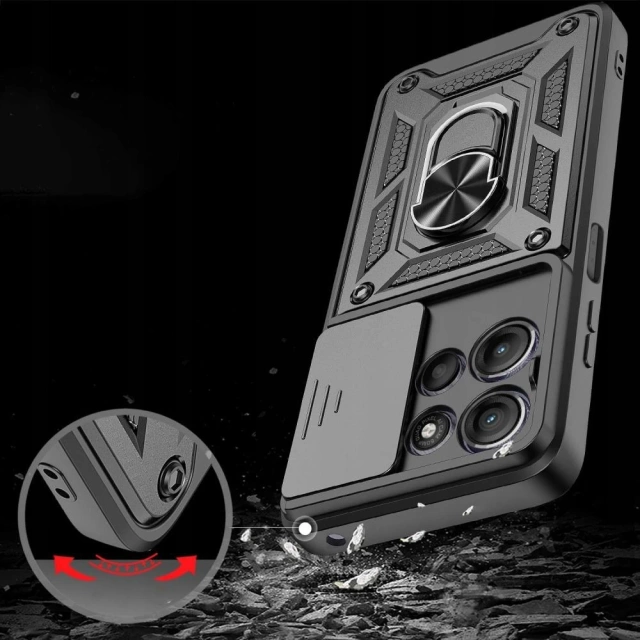 Etui Ochronne do Motorola Moto G15 Tech-Protect CamShield Pro Black