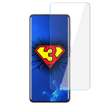 Повноекранна антивірусна фольга Silver Protection 3mk 7H для Samsung Galaxy S21 FE