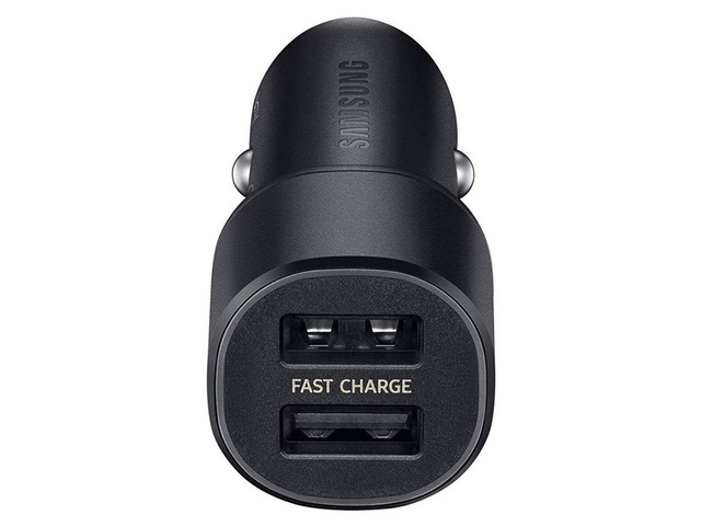 Originální nabíječka do auta Samsung EP-L1100NBEGWW 2x USB černá