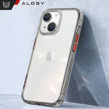 Alogy Protective Case Schutzhülle für Apple iPhone 14 Plus Schwarz und transparent