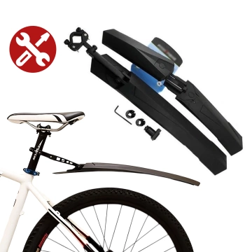 Plošinové pedály pro MTB kola, hliník 9/16" Černá hliníková sada [2 ks]