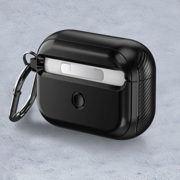 Defender Hook MagSafe Earphone Case for Apple Airpods Pro 1/2 Black