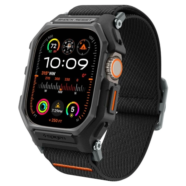 Pasek Spigen Lite Fit PRO для Apple Watch Ultra 1 / 2 (49 мм) Matte Black