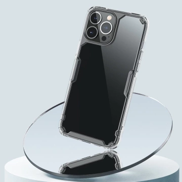 Чохол Nillkin Nature Pro для iPhone 13 Pro Max броньований чохол синій чохол