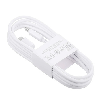 Original Samsung USB-C-auf-USB-C-Kabel EP-DW767 zum Aufladen, 1,8 m, 3 A, 25 W/45 W, Weiß