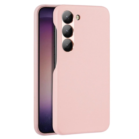 Pouzdro Dux Ducis Grit pro Samsung Galaxy S23 elegantní pouzdro z umělé kůže MagSafe růžové