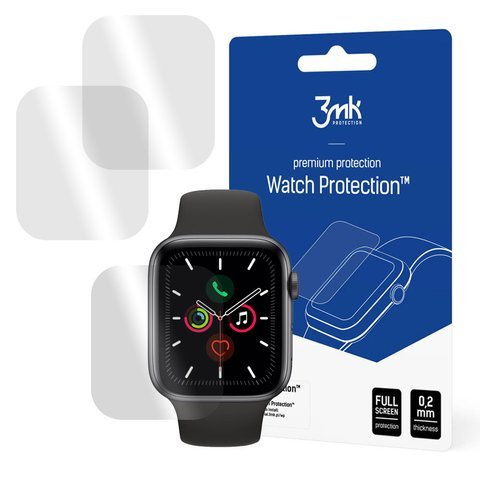 Folia ochronna 3mk x3 Protection для Apple Watch 4/5/6/SE 44mm