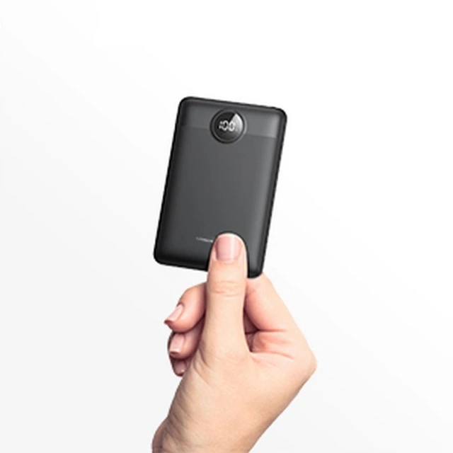 Powerbank Bateria zewnętrzna (POWER BANK) VEGER S11 - 10 000mAh LCD Quick Charge PD 22,5W czarny (W1140)