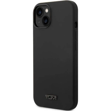 Чохол Tumi Liquid Silicone для iPhone 14 Plus чорний/чорний