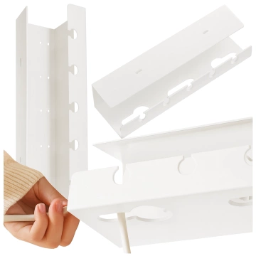 Stolný ventilátor stojaci ventilátor malé obehové čerpadlo s klipom bezdrôtové ručné 500mAh USB-C Alogy White