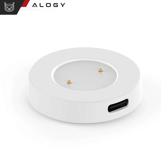 Ładowarka Alogy do zegarka stacja dokująca do Huawei Watch GT / GT2/ GT 2e/ Honor Magic Watch Biała