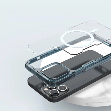 Nillkin Nature Pro armored case with MagSafe for iPhone 15 Pro Max - white
