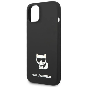 Etui Karl Lagerfeld KLHCP14MSLCTBK pro iPhone 14 Plus 6,7" pevný obal silikonové tělo Choupette