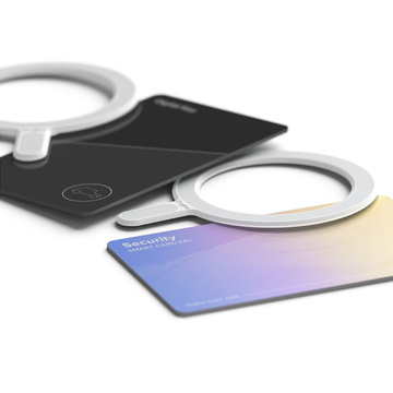Ringke Magnetplatte für iPhone MagSafe und Ringadapter Weiß