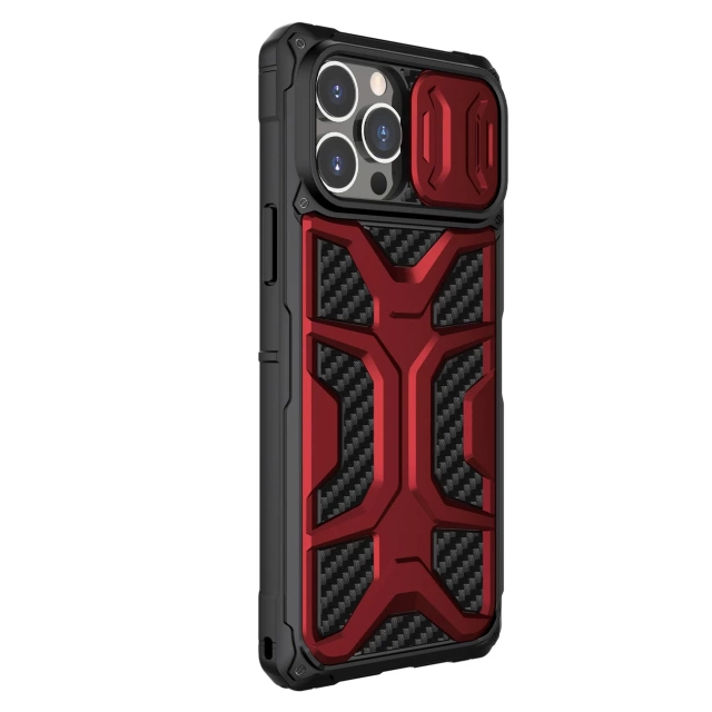 Nillkin Adventruer Case for iPhone 13 Pro armored cover with camera cover red