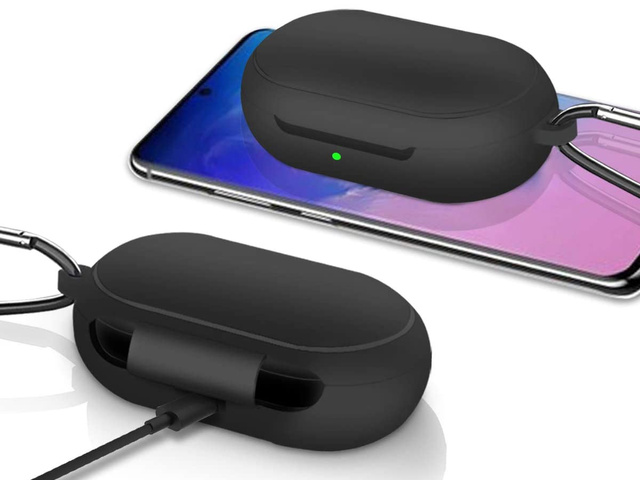 Силіконовий тонкий чохол Alogy для Samsung Galaxy Buds / Buds Plus Black