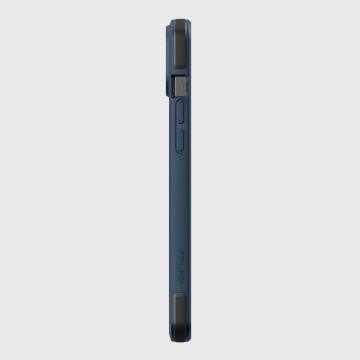 Raptic Secure Case iPhone 14 mit gepanzerter blauer MagSafe-Hülle