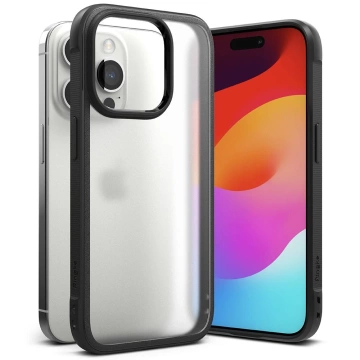 Etui Ringke Fusion Bold do iPhone 15 Pro Max matná čierna
