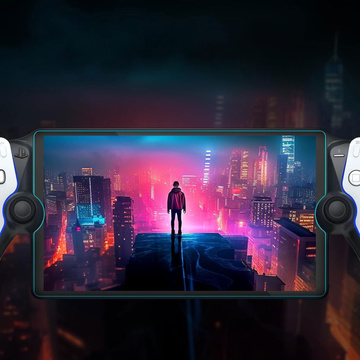 Tvrdené sklo pre Sony Playstation Portal Spigen Glas.TR "EZ FIT" Číre s montážnym rámikom [1 ks]