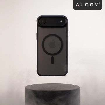 Alogy 3v1 Case Pack™ – čierne hybridné puzdro MagSafe s 2 ochrannými sklami z tvrdeného skla pre Apple iPhone 17 Air