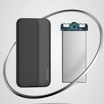 Dudao K4S powerbanka 2x USB typ A 10000mAh 5V / 2A bílá