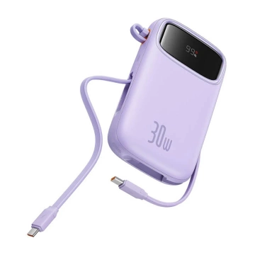 Baseus QPow 2 Powerbank 10000mAh 30W 2xUSB-C Purple