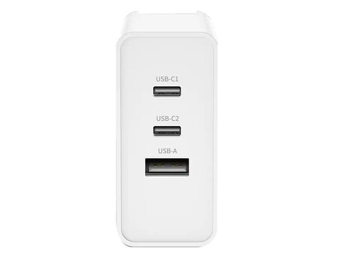 USB nástěnná nabíječka 2x USB-C Rock Gan EU / US USB-C kabel typu C