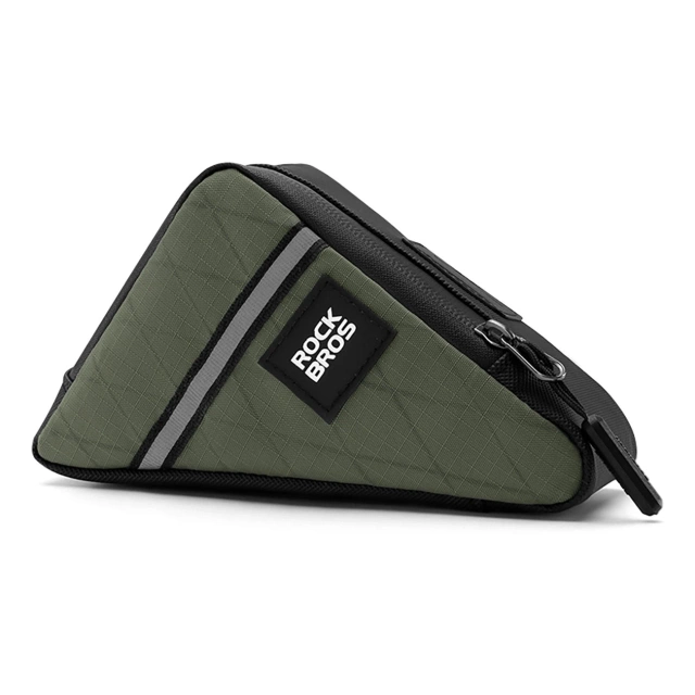 Rockbros 0.3l Triangle Bike Frame Bag – Green