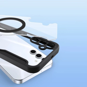 Puzdro MagSafe pre Samsung Galaxy S25 Dux Ducis Skin X Pro čierne