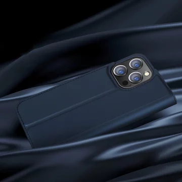 Dux Ducis Skin Pro puzdrový flipový kryt pre iPhone 13 Pro Max ružový