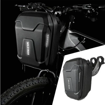 Wildman E8 Fahrradtasche Rahmentasche 3L Wasserdicht Schwarz