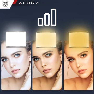 Selfie tyč Bluetooth stick Alogy Tripod Držiak telefónu na statív na fotografie s diaľkovým ovládaním 75,8 cm čierny