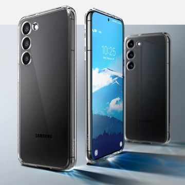 Spigen Ultra Hybrid Protective Phone Case for Samsung Galaxy S23 Crystal Clear