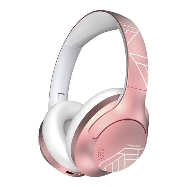 PowerLocus P3 Wireless Headphones (Rose Gold)
