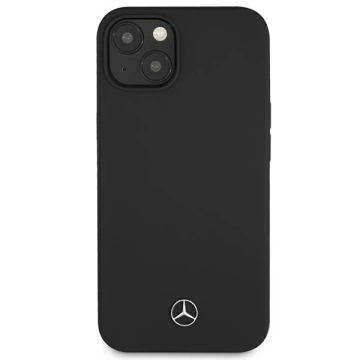 Etui Mercedes MEHCP13SSILBK na iPhone 13 mini 5,4" pevné puzdro Silicone Line